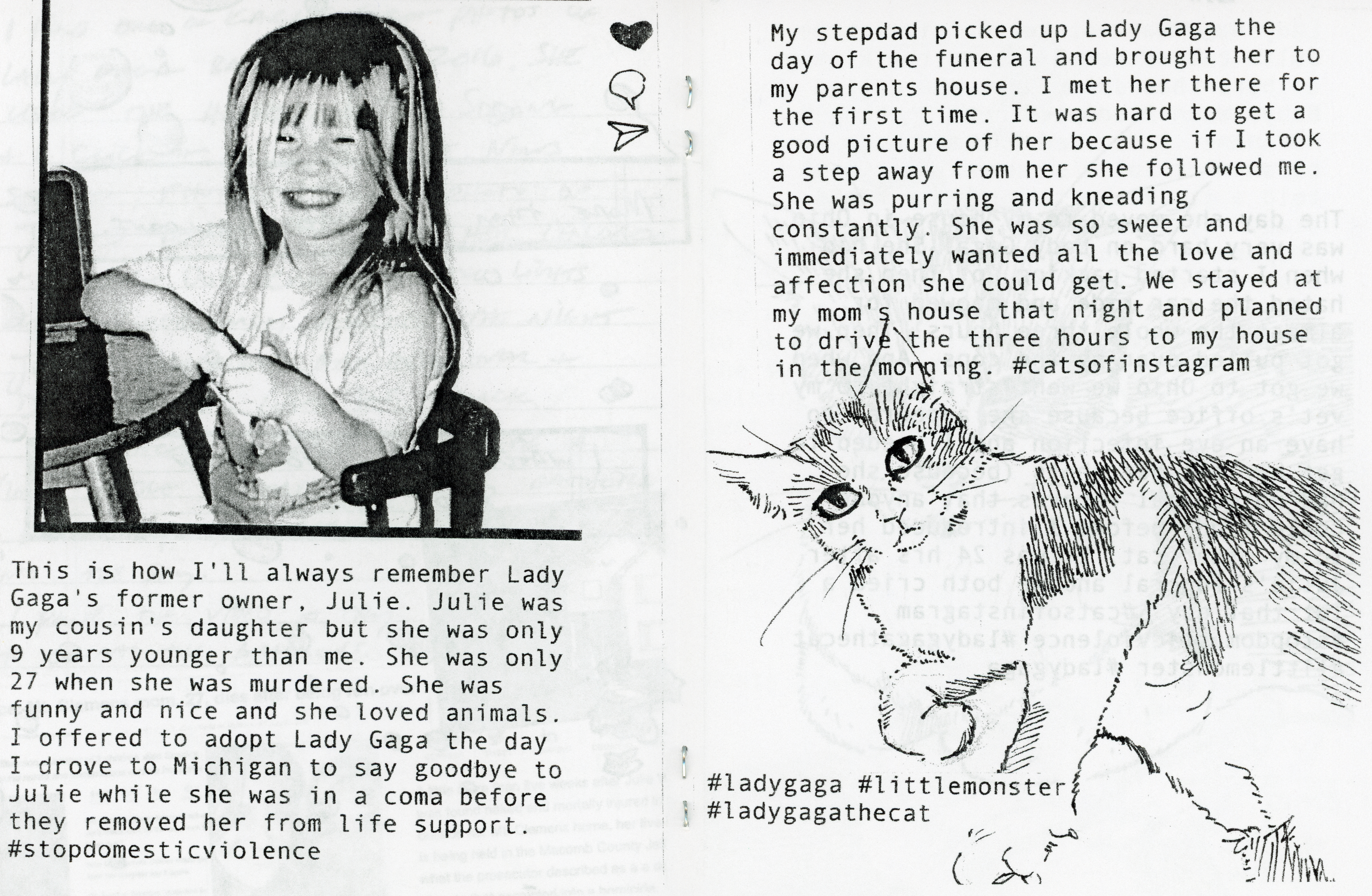 Childhood image of Julie and more of the story of getting Gaga